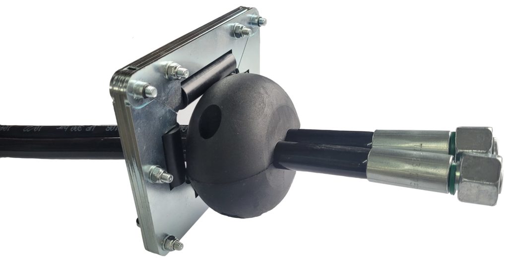 Schlauchstopper für Hydraulikschläuche – robustes Bauteil für sicheren Einsatz in Werkstatt und Industrie